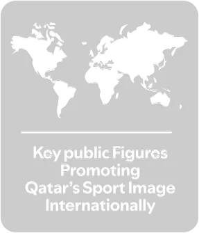 Key public figure promoting Qatar's sport image internationally